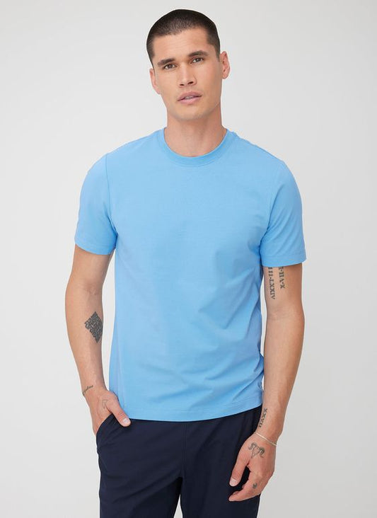 Sky Blue Plain Unisex T-shirt | THE VIBZ