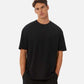 Oversized Black T-shirt - The Vibz The vibz