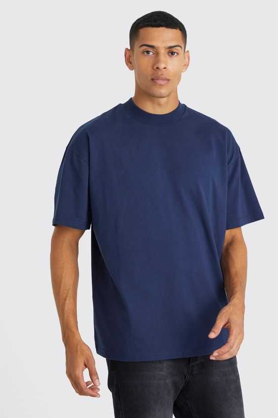 Oversized Nevy Blue T-shirt - The vibz The vibz