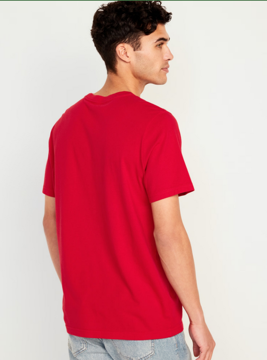 Red Plain Unisex T-shirt | THE VIBZ