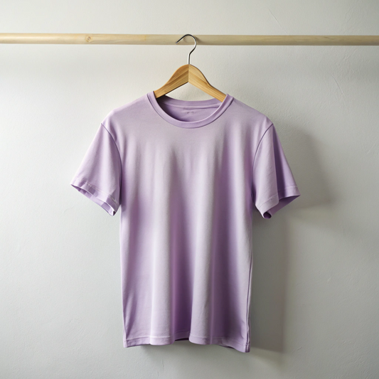 Lilac Plain Unisex T-shirt | THE VIBZ