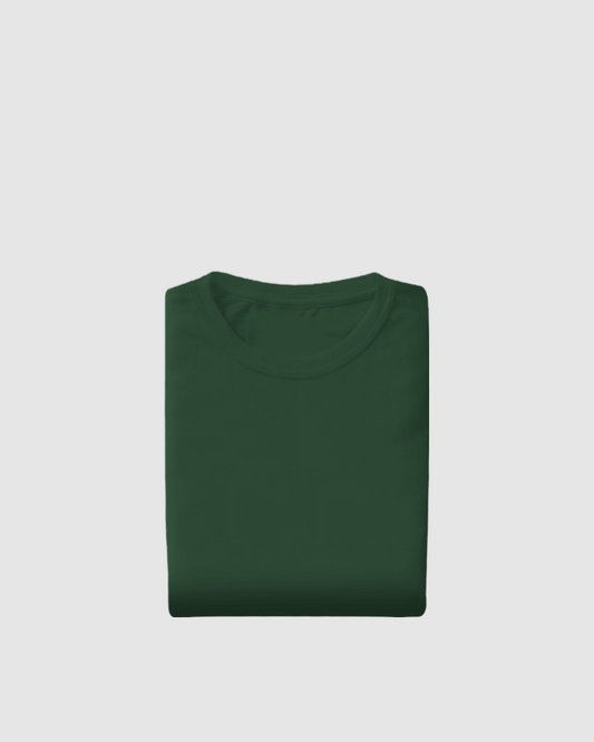 Green Plain Unisex T-shirt | THE VIBZ